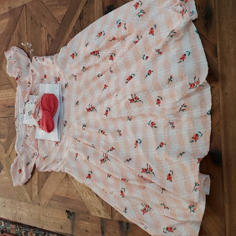 BEAUTEES dress with 2 head wraps